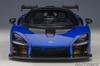 AUTOart McLaren Senna Metallic Blue Finished Product 76079 1/18