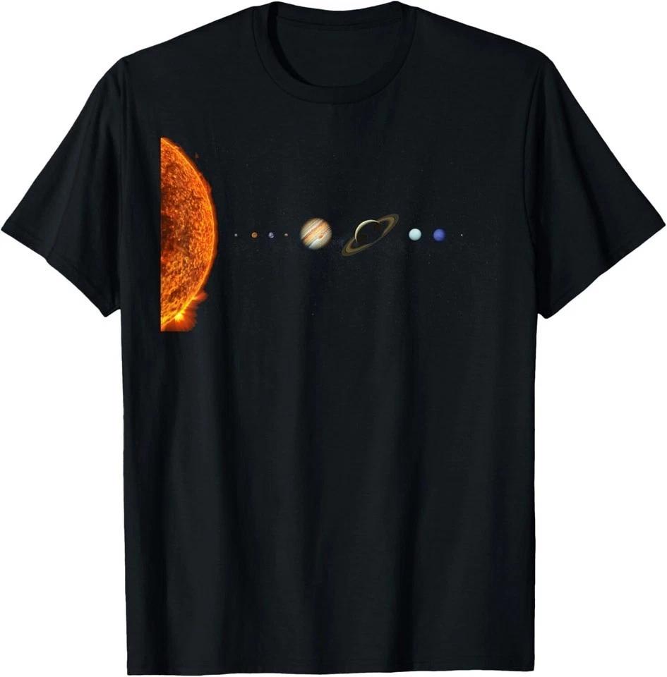 Solar System Nerd Galaxy Science And Planets Astronomy Unisex T-Shirt XL