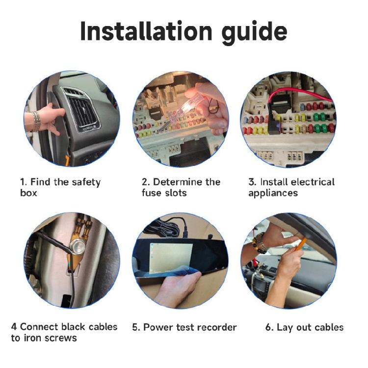 Car Charger for Dash Cams, GPS Mobile Phones with 12V24V To 5V2A Type C Output