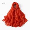 58 Colors Women Candy Color Voile Scarf Plain Solid Pashmina Female Warm Cotton Viscose Scarves Blanket Shawls And Wraps Bufanda