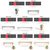 High Quality Gold/Silver Cabinet Pull Solid Smooth Furniture Handles Alloy Durable Drawer Knob for Cabinet Wardrobe Drawer