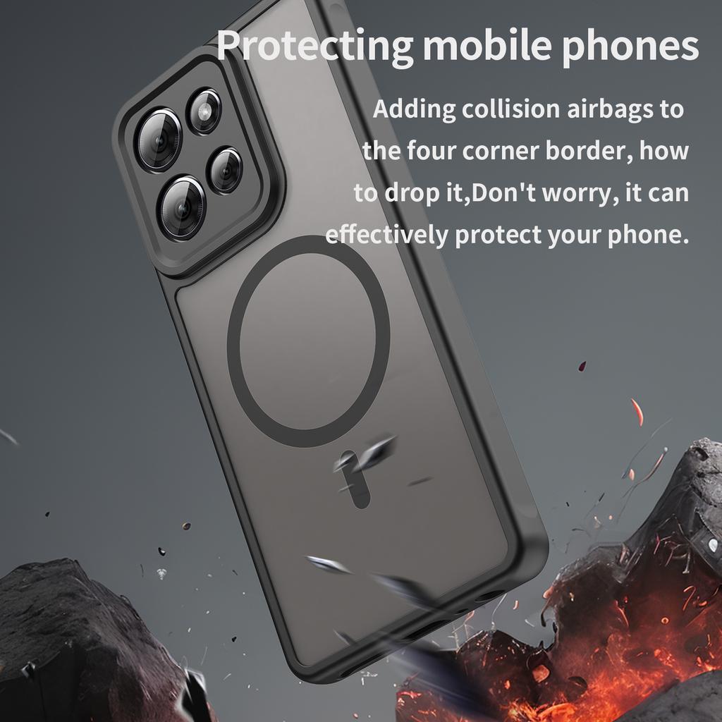 Motorola Moto G Power 2026/G Power 2025 Magsafe Phone Case,Magnetic Shockproof Phone Case Cover for Motorola Moto G Power 2026/G Power 2025