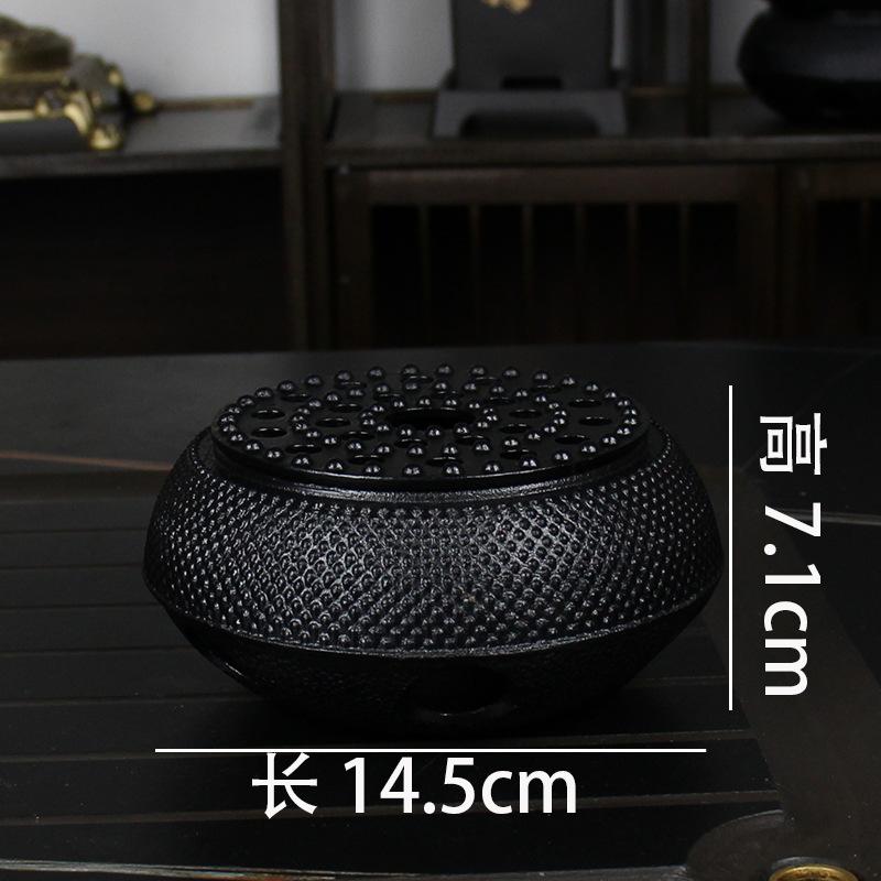 

Чайник из чугуна в стиле дзен, офисный настольный для питья чая, дракон и феникс, горшок с поднимающейся ручкой, железная печь на древесном угле, металлическое ремесленное украшение