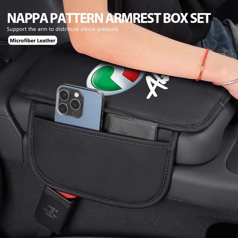 For Perodua Car Armrest Box Pad Center Console Arm Rest Storage Pocket Alza Kancil Kembara Kenari Kelisa Axia Viva Myvi Ativa