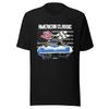 Blue Vette C3 American Classic Car 3rd Gen Vette Graphic Unisex T-shirt