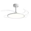 36 Inch/42 Inch Invisible Ceiling Fan Lamp Living Room Bedroom Integrated Electric Fan Light 3-color Dimming Lighting Fan