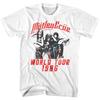 Motley Crue Theatre of Pain World Tour 1986 Men's T Shirt Heavy Metal Rock Band
