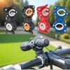 360° drehbarer Fahrrad-Taschenlampen-Clip Fahrradlicht-Halter Montagehalterung für Fahrradzubehör Fahrradteile Schnellspannbefestigung