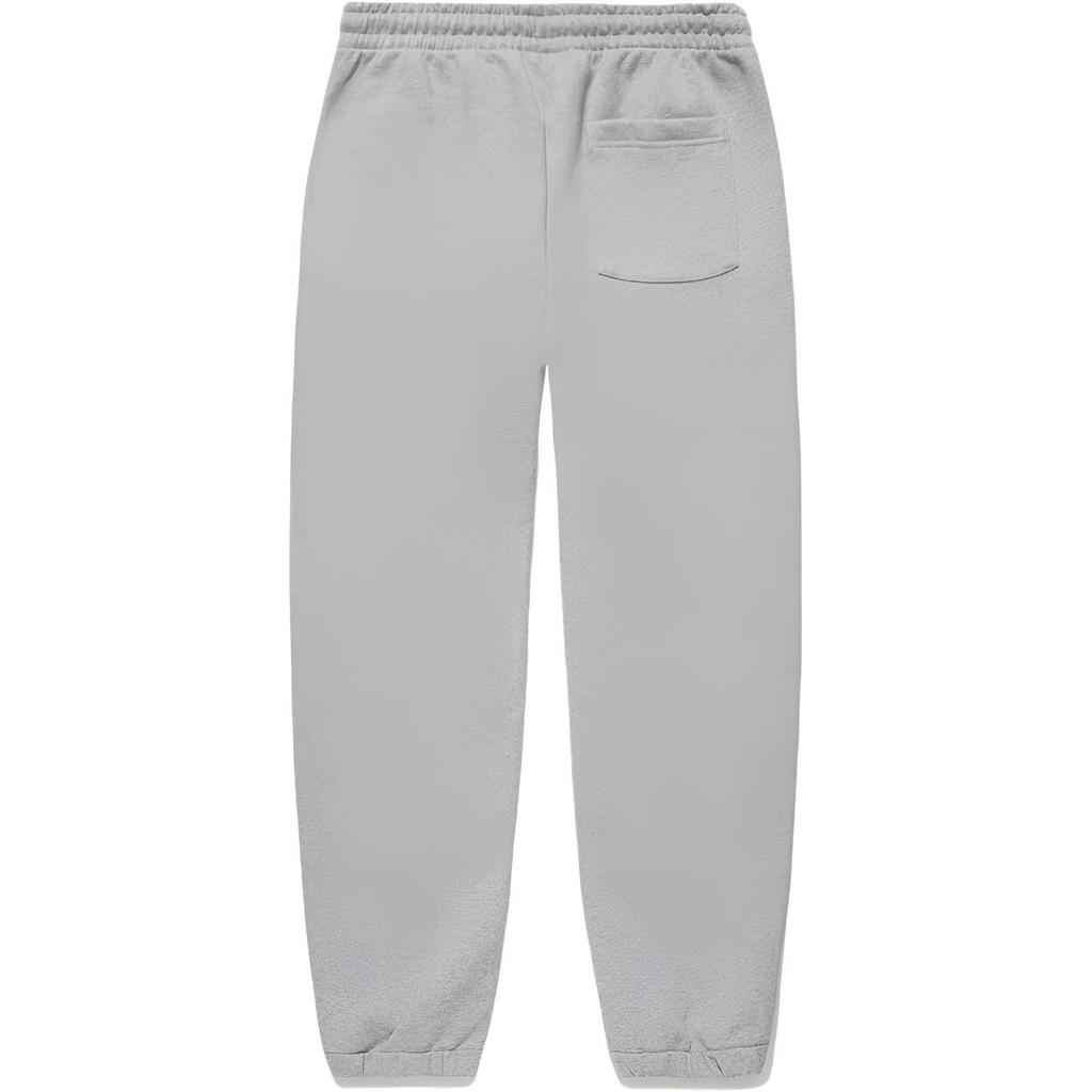 Li Ning Letter Print Cuffed Loose Knit Sports Pants Men Pants Flower-Gray AKLT677-3