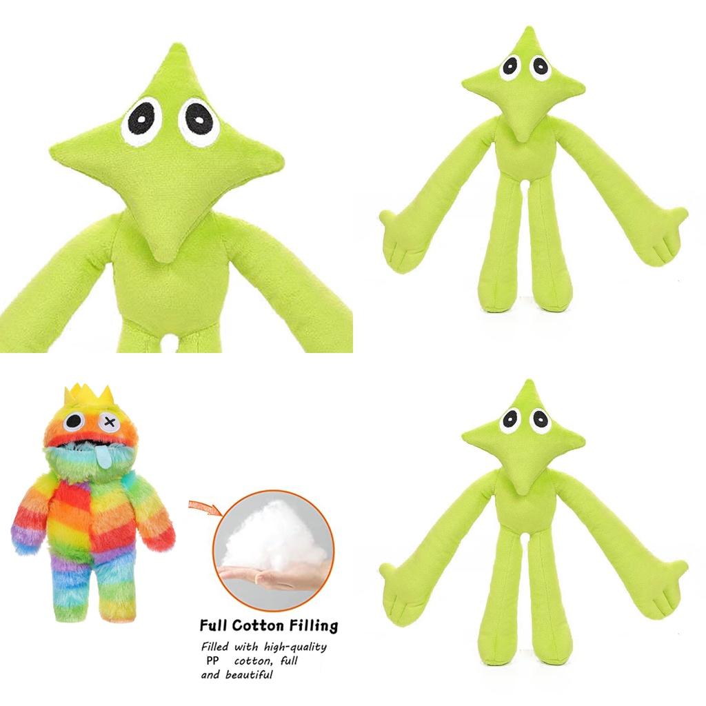 Roblox Rainbow Friends Blau Plüschtier Bösewicht Weiche Stoffpuppe Kinder Weihnachtsgeschenk