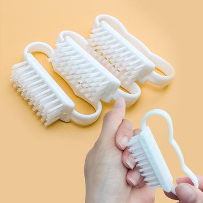 5 Stück Kunststoff Nagelbürsten Hand Schrubben Reinigungsbürste Staubentferner Nail Art Maniküre Weiche Entferner Werkzeuge