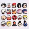 Naruto cartoon shoes with removable DIY anime decorations, a perfect gift to give to friends