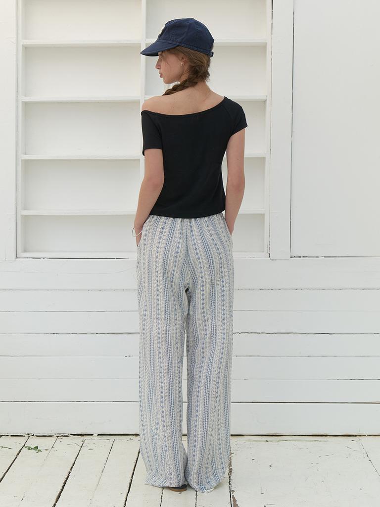 Liel Liv Banding Pants (Blue)