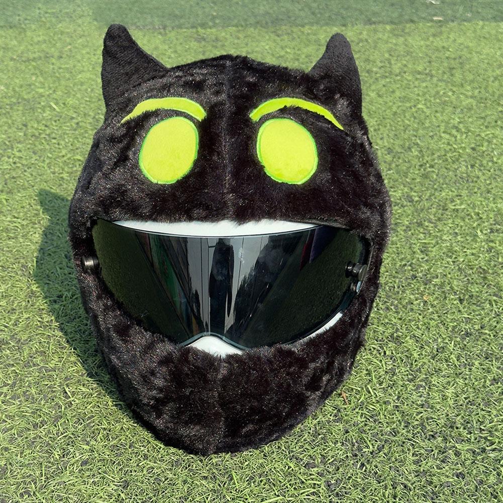 Caschi per Moto Cartoni Animati Copertura Protettiva Peluche per Casco Coperture Integrali per Casco per Halloween Divertimento all'Aperto Caschi Personalizzati