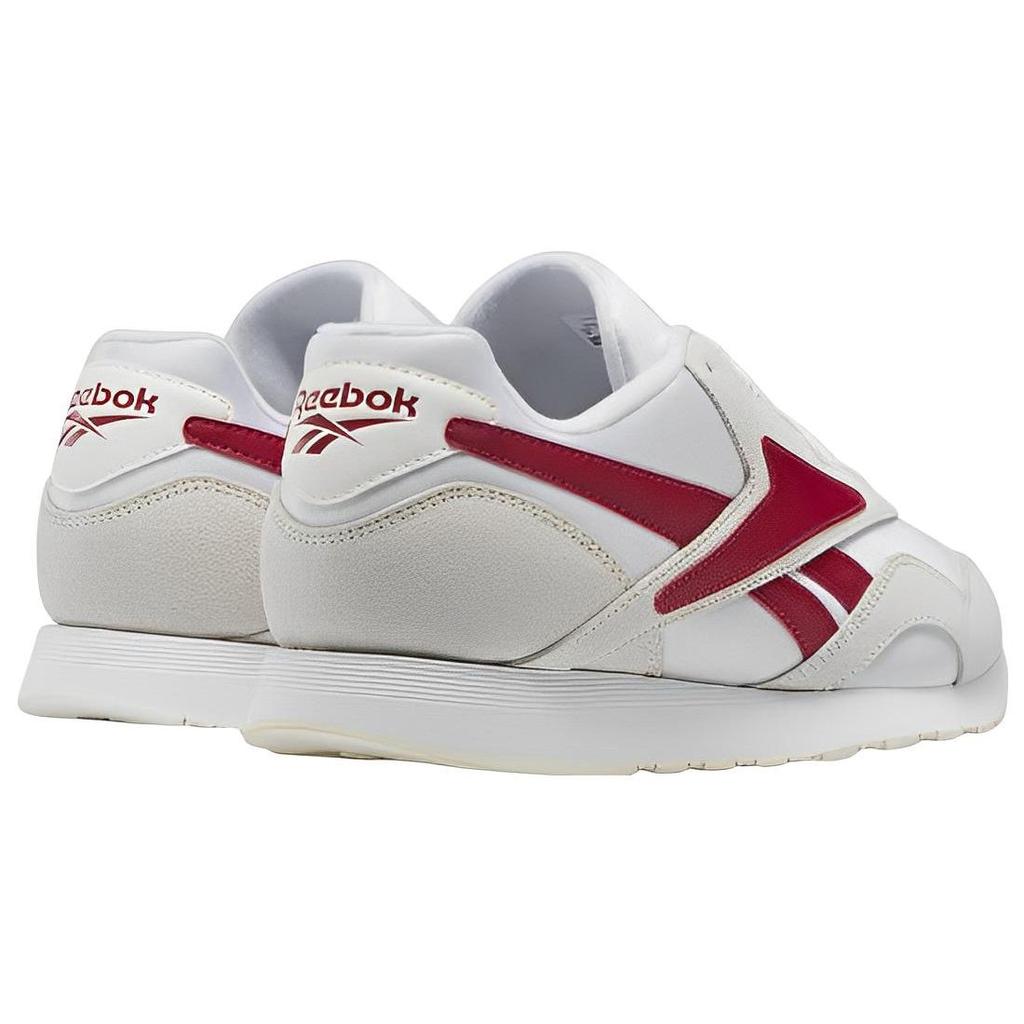 Reebok Classic Nylon Plus 1994 Zapatillas de Running de Caña Baja Unisex Zapatilla Blanco Gris Rojo GY9882