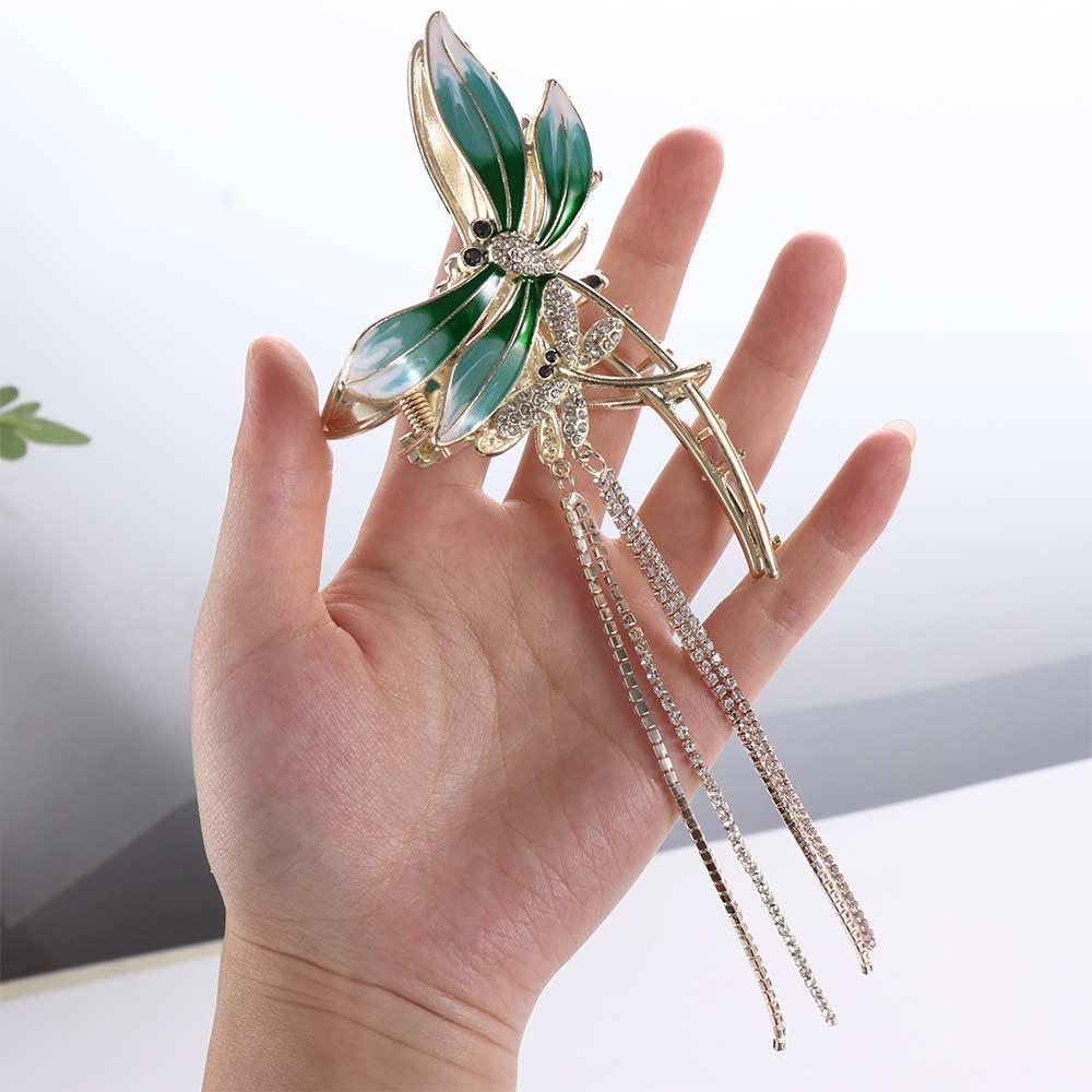 Hair Claw Hair Clip Women Crab Clip Hair Accessories Dragonfly Hair Claw Korean Style Hair Clip