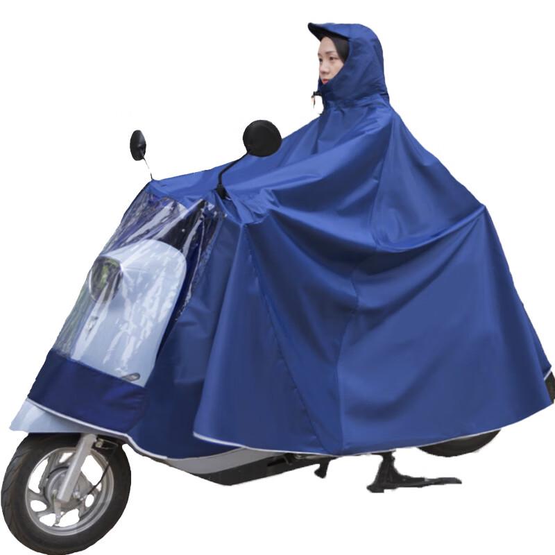 Heavy-Duty Electric Scooter & Motorcycle Rain Poncho