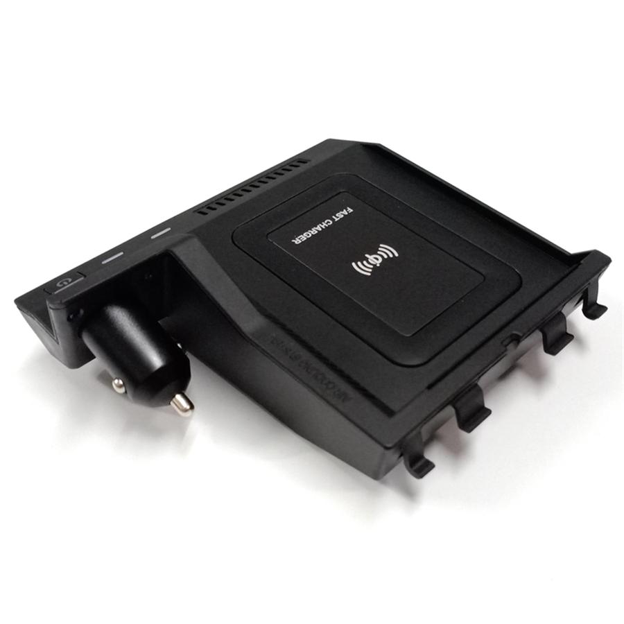 10W Wireless Charger Plate Phone Charging Pad For Mercedes-Benz C GLC 2015-2020