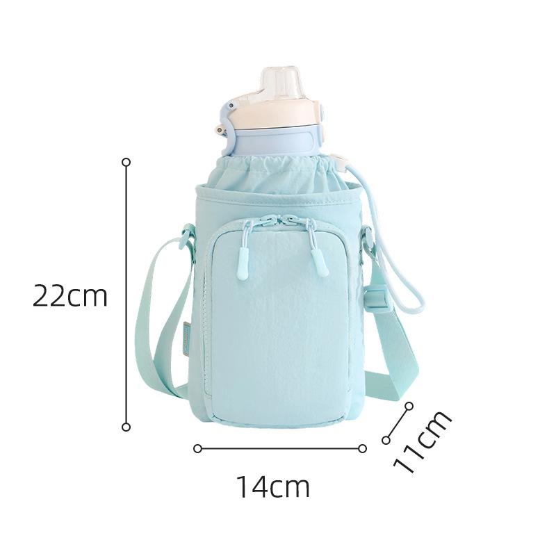 Casual Sports Water Bottle Bag Outdoor Travel Cup Sleeve With Phone Pocket Yueman Leisure Water Bottle Crossbody Bag
