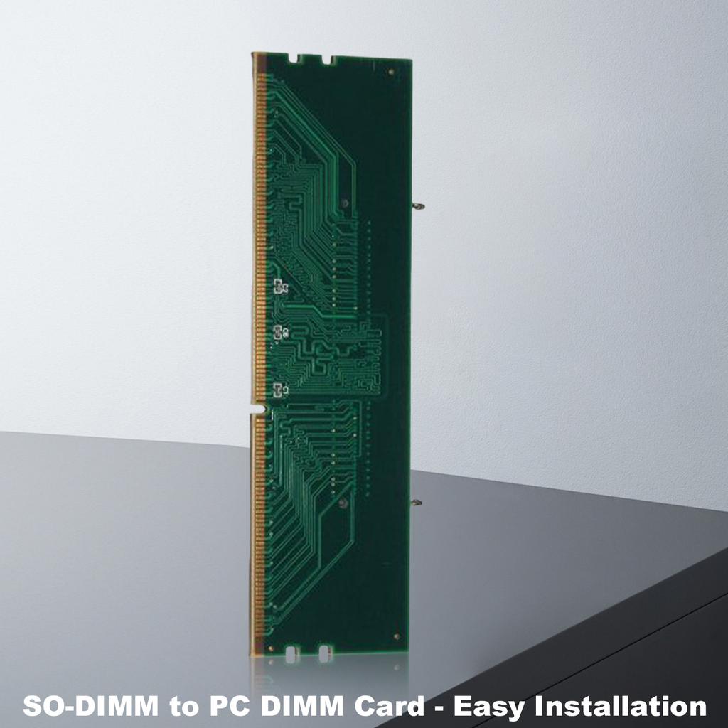 Laptop DDR3 To Desktop Memory Connector Cards Converter Adapter Only Support 1.5V DDR3 Memory Cards Converter Adaptor