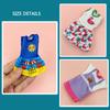 Set di 26 Vestiti alla Moda per Bambole da 5,5" - Include 5 Vestiti, 5 Vestiti T-shirt, 3 Costumi da Bagno e 13 Mini Accessori Giocattolo Regalo
