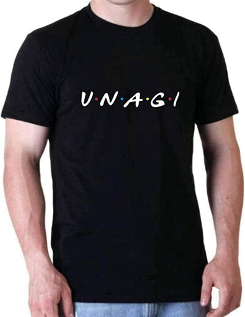 Men's Unagi Friends T-Shirt Tees Men's T Shirt Fashion Casual Cool Teehirts