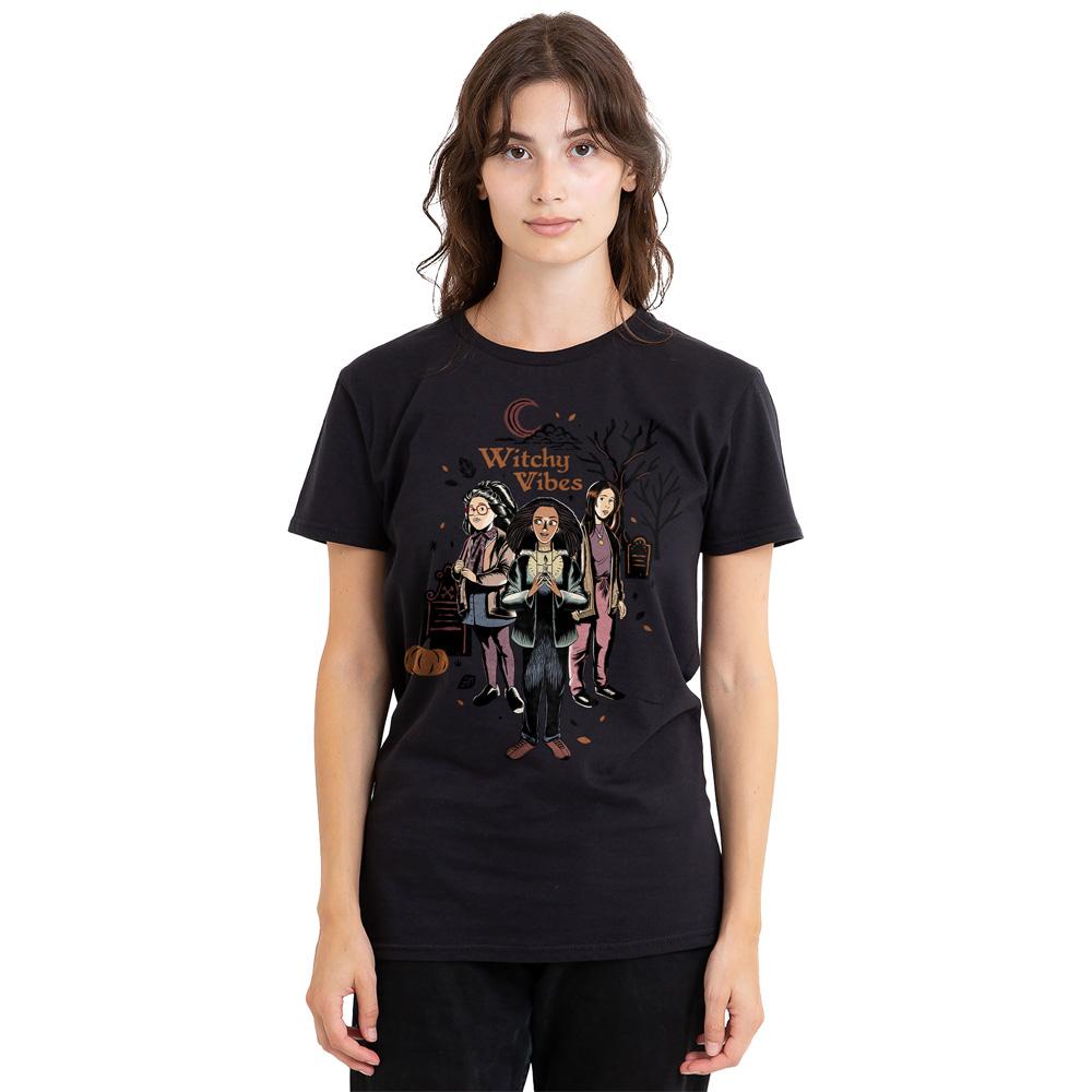 Hocus Pocus 2 Unisex Adult Witchy Vibes Becca Izzy Cassie T-Shirt