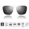 ALTALIST KAKU LS2 LS Polarized Lenses White Frame Smoke Blue [ALTALIST] (Kaku Two) (Matt Lens)