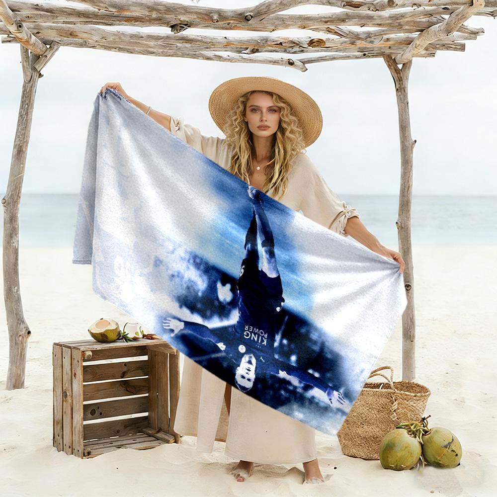 Precision Action Beach Towel Super Soft Microfiber Quickdry Fabric Comfortable Lightweight