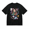 Men's Trend Inspirational Comfy Classic T-Shirt Mens Womens Tees Top Social Worker Career Cotton Tee