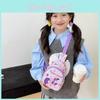 Animal Print Kids Breathable Nylon Crossbody Waist Bag For Kindergarten Daily Use