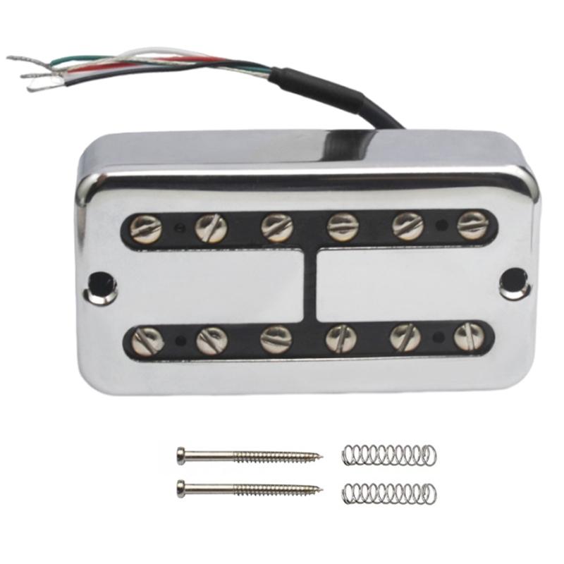 

Double Coil Guitar Neck Pickup Humbucker Electric Guitar Neck Pickup Guitar Hardware Guitar Accessories Metal Texture