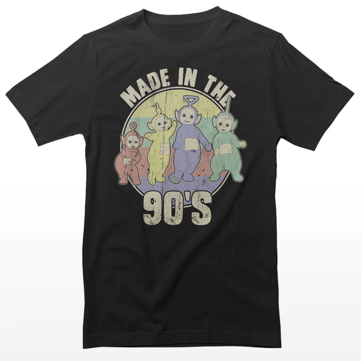 Licence Officielle Teletubbies Made IN The 90 s T-Shirt XL
