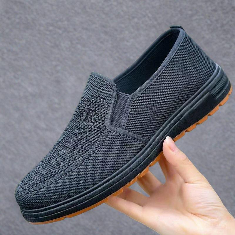 2026 Men's Breathable Lightweight Casual Shoes - Soft Sole, Anti-Slip, Wear-Resistant, Versatile.