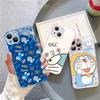 Cute Cartoon-u-Doraemons-t Tempered Glass For Iphone 14 13 12 11 Pro Mini XS MAX 14Plus X XS XR Fundas