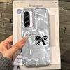 Pink Bow Love Heart Girls Phone Case For Samsung Galaxy A56 A16 A26 A36 A06 A55 A35 A25 A15 A12 A32 A54 S24 S25 S22 S23 FE Cover