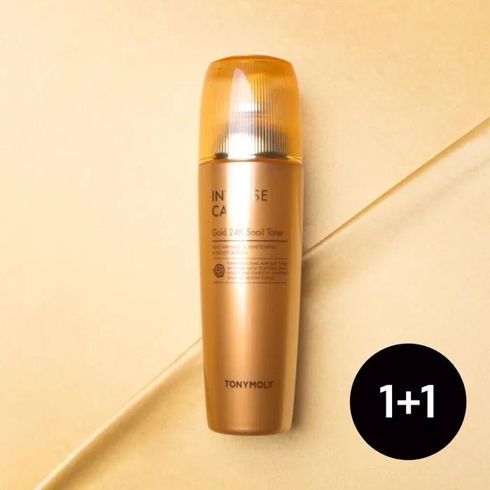 (1+1) Intense Care Gold 24K Snail Toner