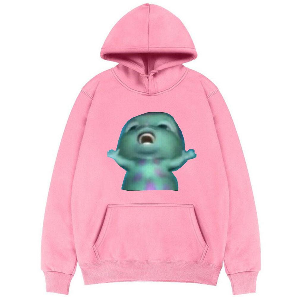 

Bibble Meme Essential Hoodies Funny Graphic Print Hoodie Regular Tops Sportswear Men Women Oversized Fashion Loose Sweatshirt M