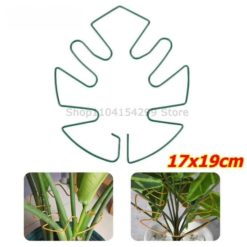 

Monstera Metal Plant Stem Support Adjustable Flower Climbing Stem Holder Vine Branch Iron Hooks Stabilizer Garden Plant Trellis 1PCS зелёный