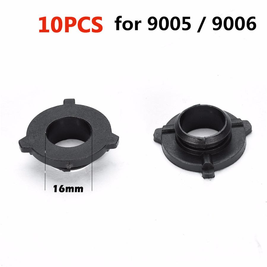 10 X Car S2 LED-frontlys-9005/9006 Adapter Holder Base For H4 H3 H1 H11 H13
