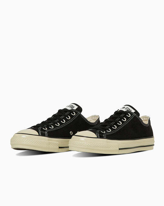 31314971 Converse All Star Aged Hemp OX Black (Men s) 5.5