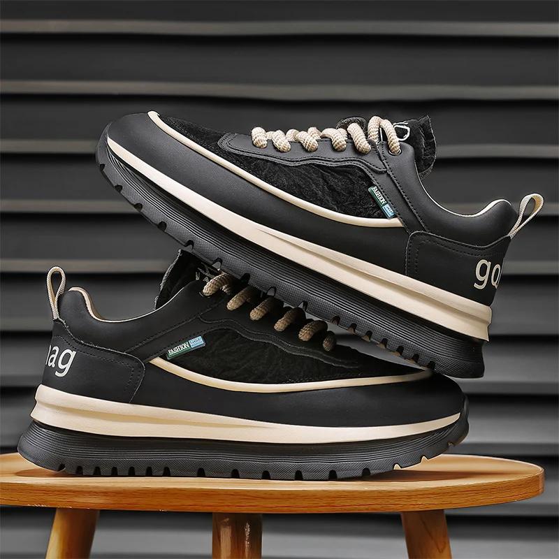 Shoes Men Casual Sneaker Platform Sports Shoes Sports and Leisure Loafers Men's Sneakers Wear-resistant Non-slip Fashion New