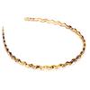 Elastic Plastic Leopard 1 pc Fashion Mens Women Unisex Black Hair Head Hoop Band Sport Headband Hairband Accessories