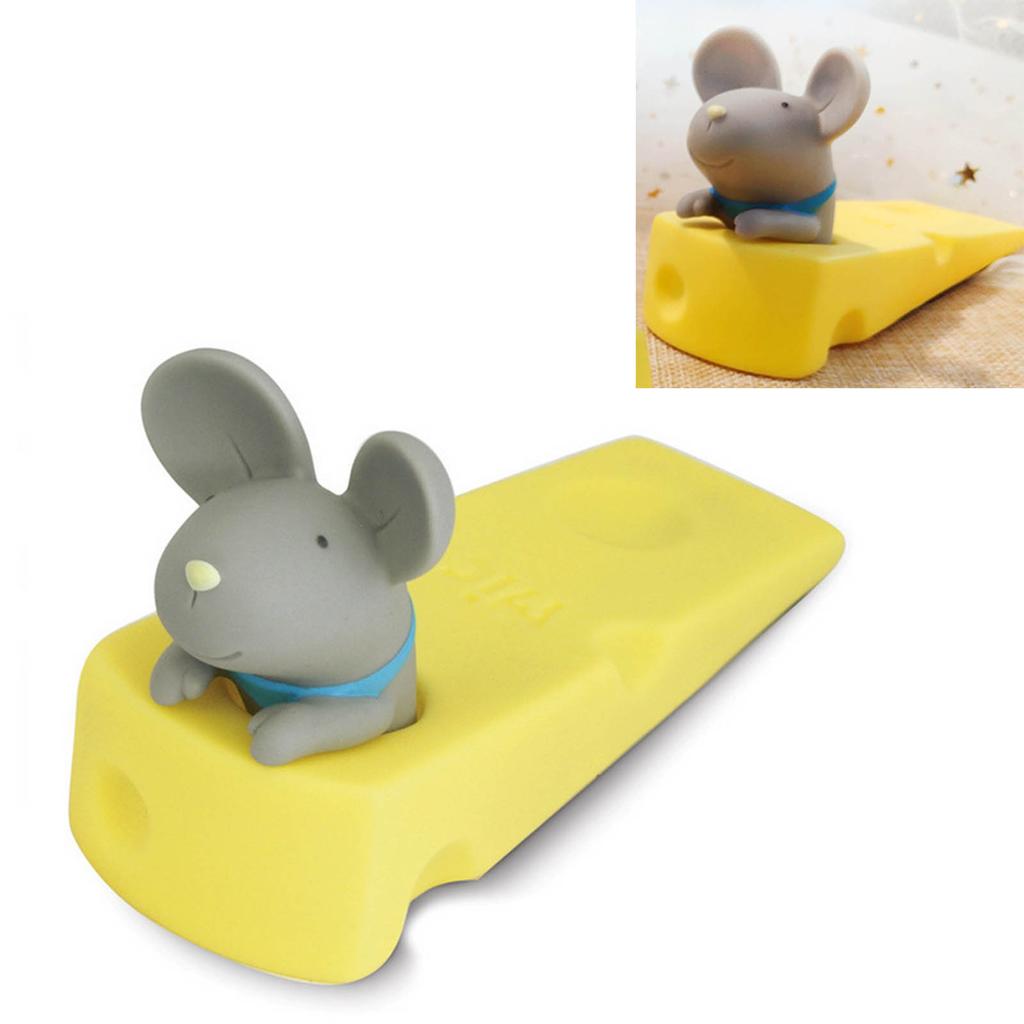Cute Animal Door Stoper Punch Free Silent Prevent Slipping Funny Decorative Door Stopper for Home
