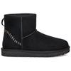 UGG Classic Mini Deco Suede Boot 'Black' 1115565-BLK