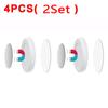 12/2Pcs Strong Magnetic Hooks Wall Mount Anti-Lost Magnet Storage Holder For Remote Control Fridge Sticker Home Organizer Hook