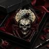 Gothic Spider Sun Catcher Vintage Catcher, Stained Glass Style Shaped Suncatcher, Decorative for Porch Spooky Acrylic Skull Window Hanging Ornament