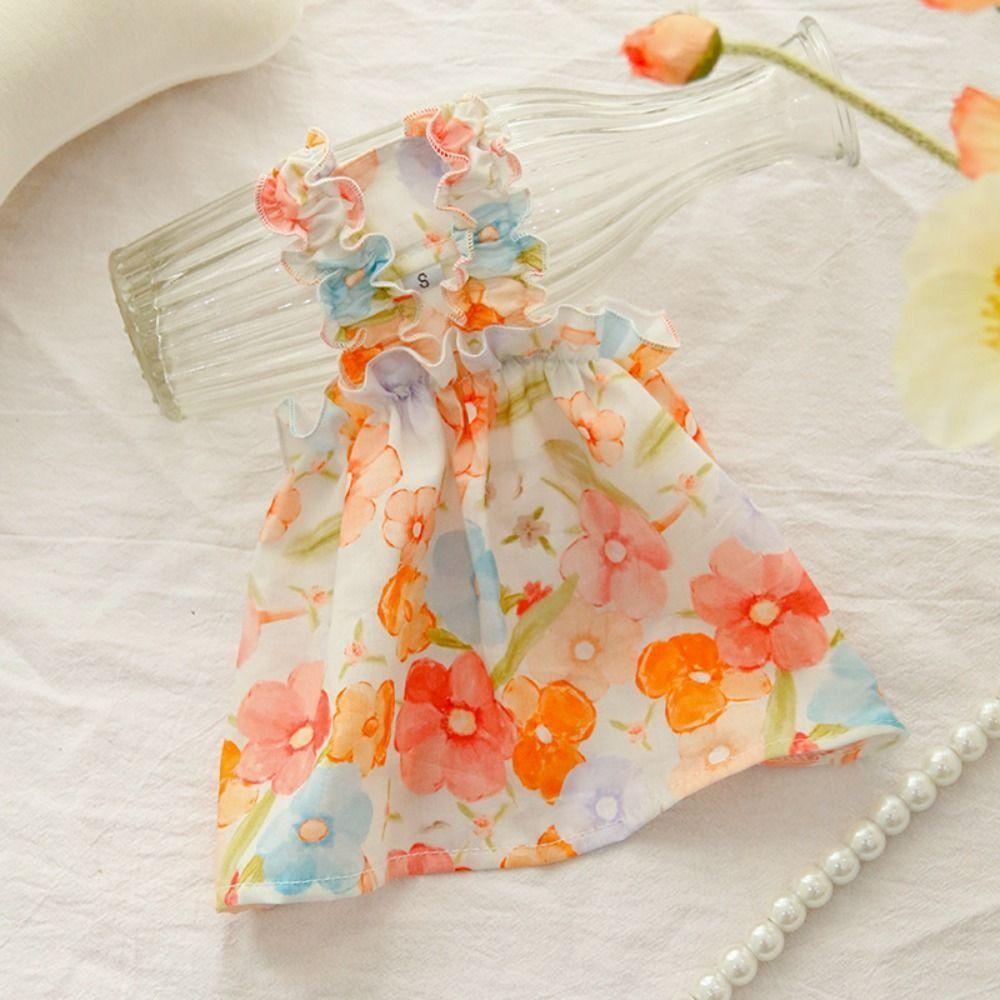 Cotton Cat Suspender Skirt Cute Dog Vest Pet Supplies Pet Princess Dresses  Puppy
