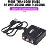 AV To HDMI Converter HD 1080P RCA HDMI To MAV  CVBS Video Audio Adapter for PS2/3 DVD To TV with USB Cable