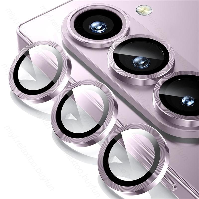 Metal Camera Ring Guard Cap For Samsung Galaxy Z Fold 7 6 5 HD Rear Lens Glass Protective Film Case Friendly